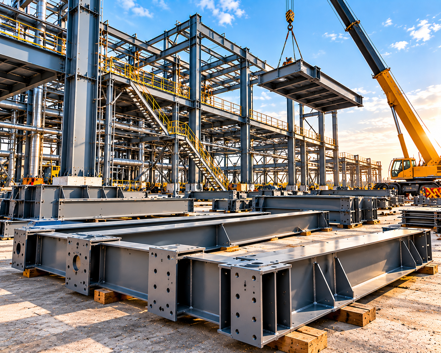 Project-specific custom steel fabrication by Manikanta Fabrication Works
